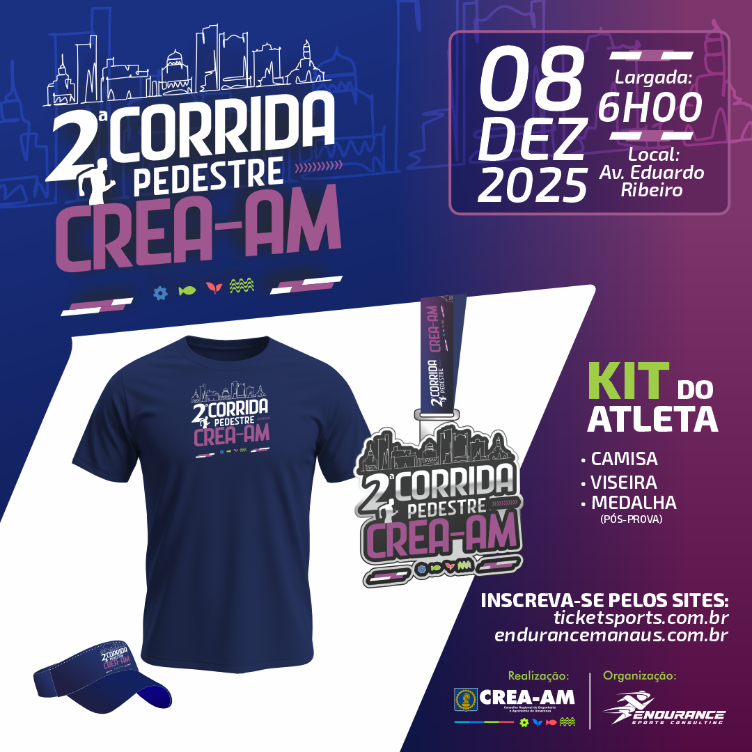 2ª Corrida Pedestre CREA-AM