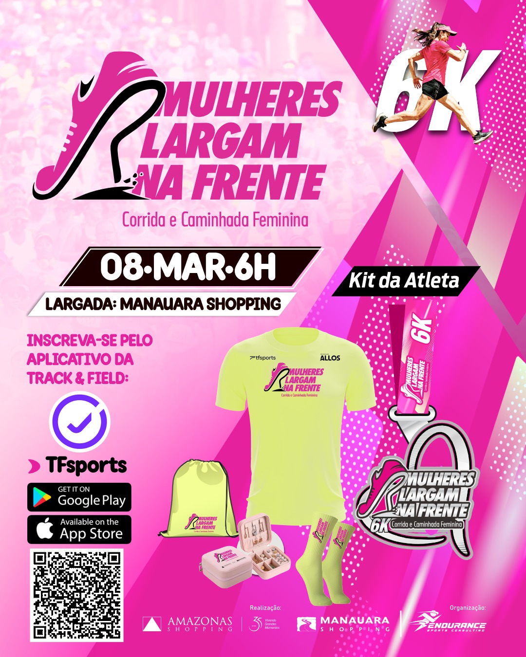 Mulheres Largam na Frente 2026